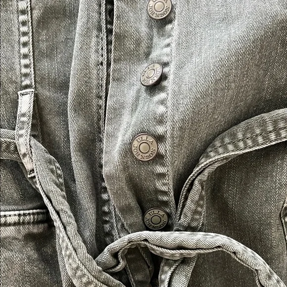 Ulla Johnson Denim Jumpsuit with Belt - Picture 4 of 6